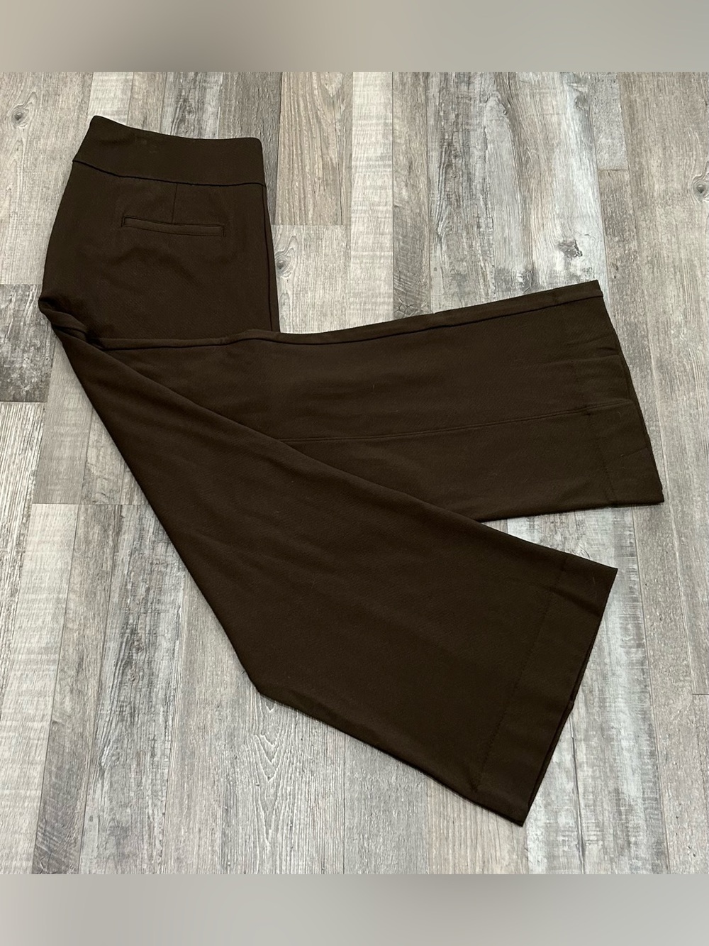 Cabi Textured Wide Leg Slacks